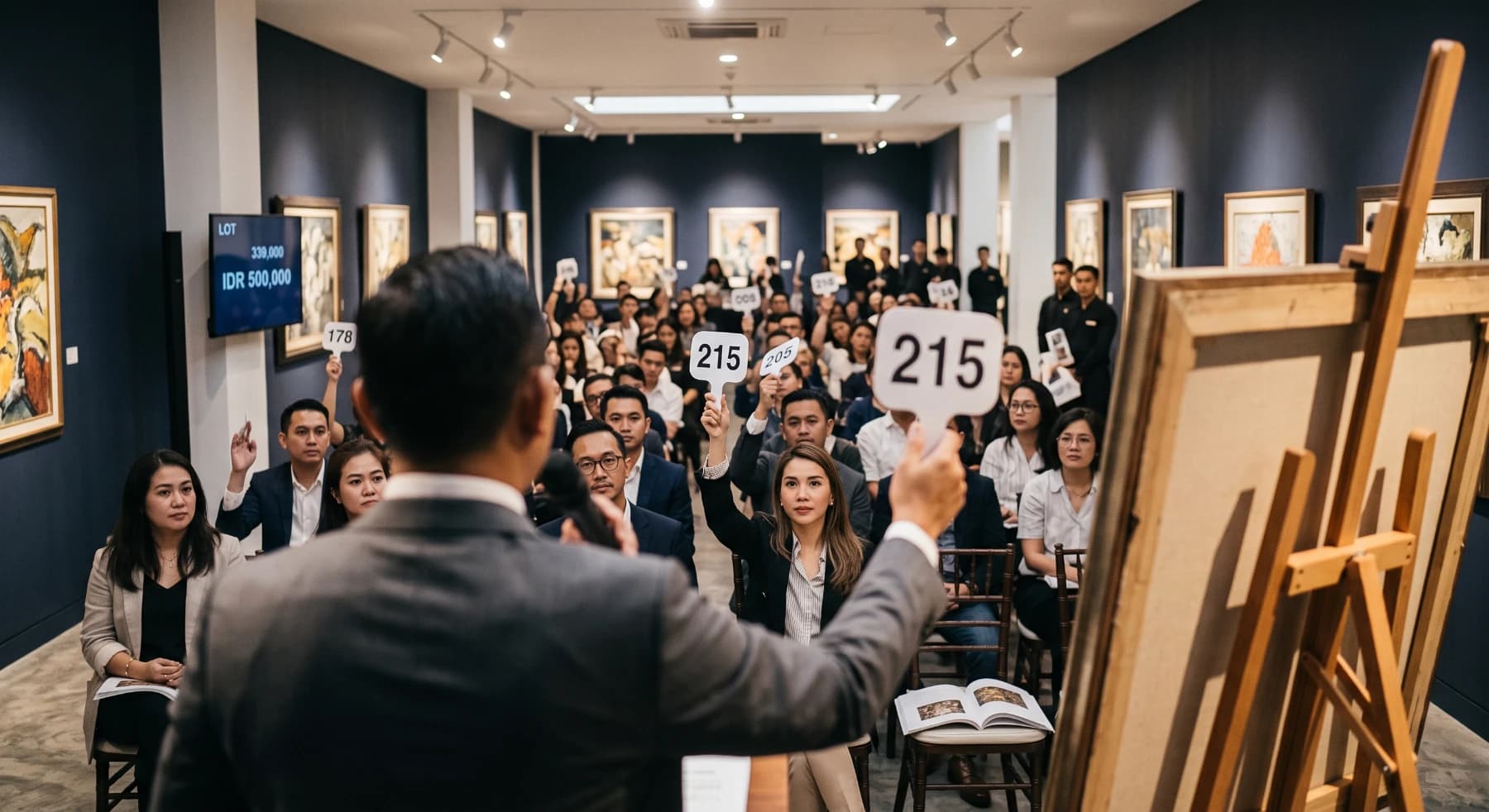 Apakah sistem Lelang di galeri seni ini juga bisa menjadi ruang yang nyaman untuk pencucian uang?