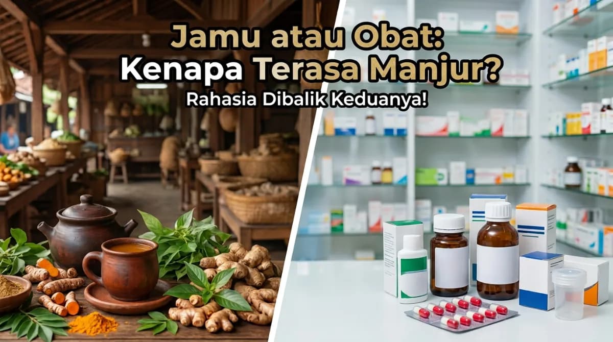 Jamu atau Obat: Kenapa Terasa Manjur?