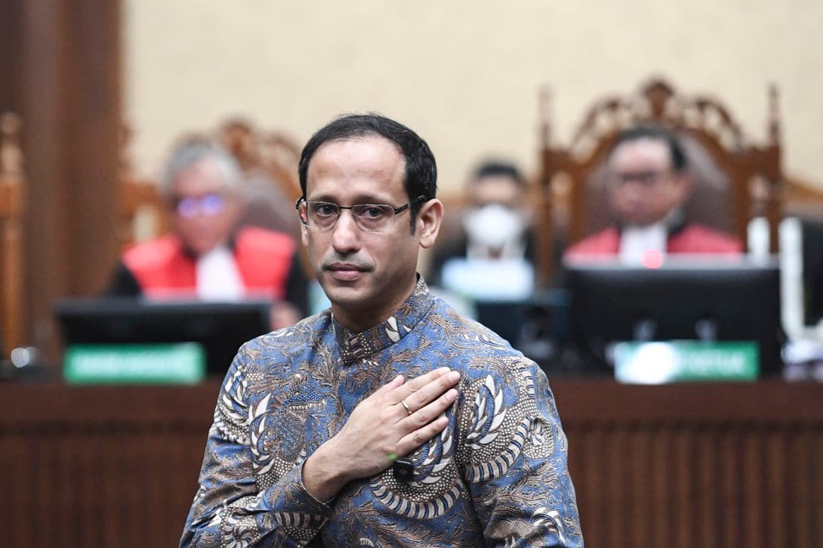 Eks Mendikbudristek Nadiem Makarim Jalani Sidang Putusan Banding Hari Ini