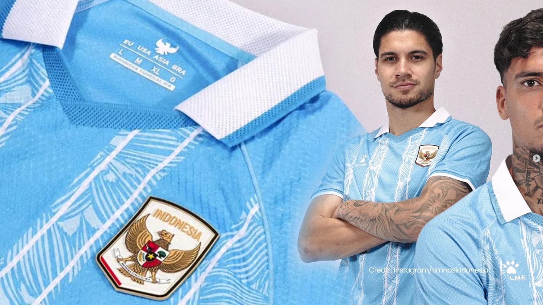 Membedah Bahasa Visual Jersey Ketiga Timnas Indonesia