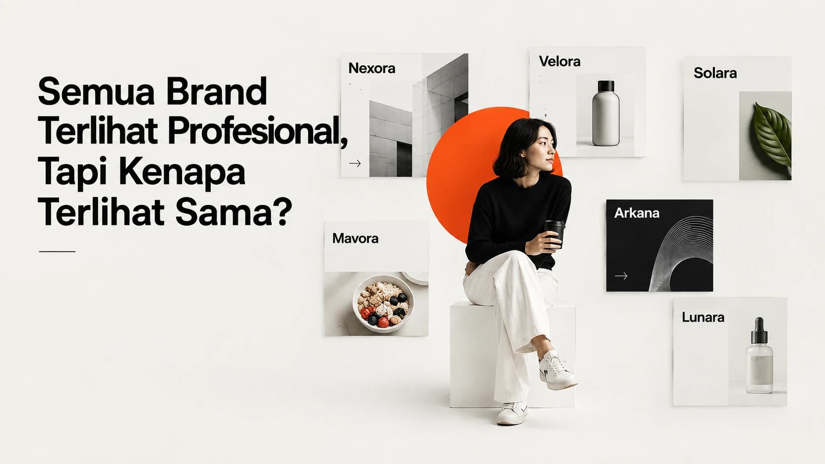 Semua Brand Terlihat Profesional, Tapi Terlihat Sama