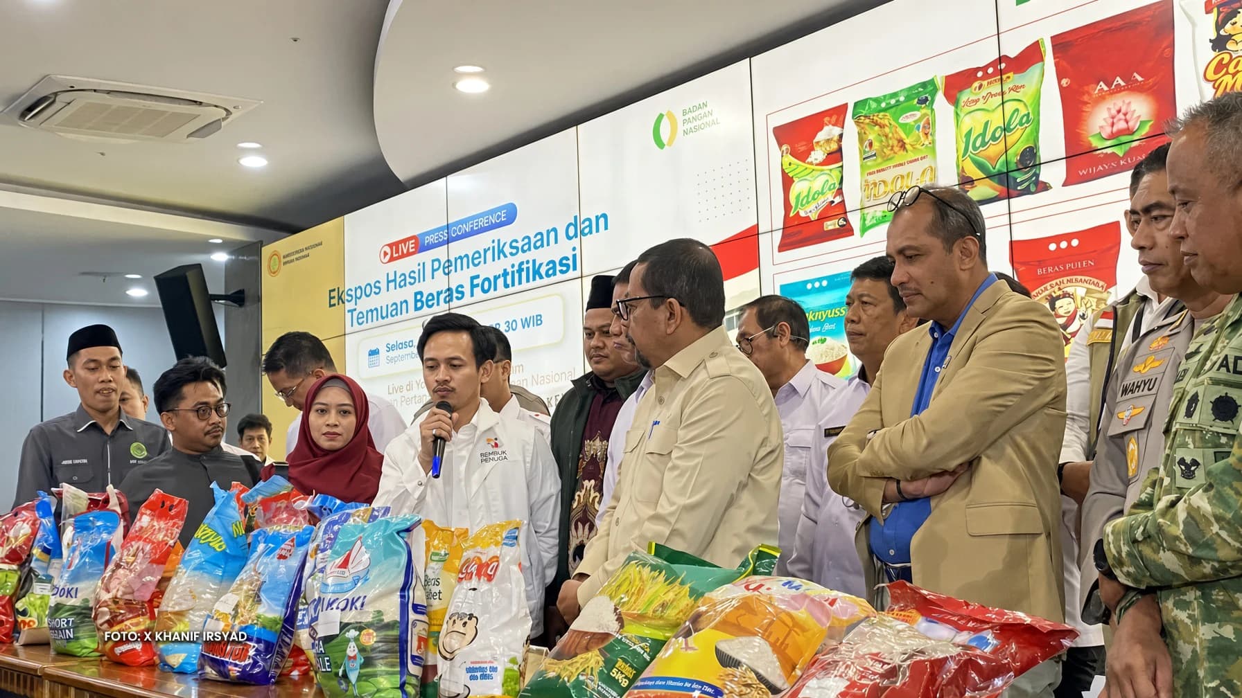 25 Merek Beras Fortifikasi Diduga Tidak Sesuai SNI