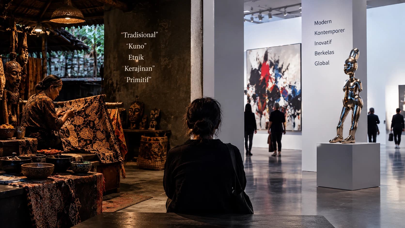 Seni Tradisional Dianggap Kuno, Tapi Seni Barat Disebut Modern