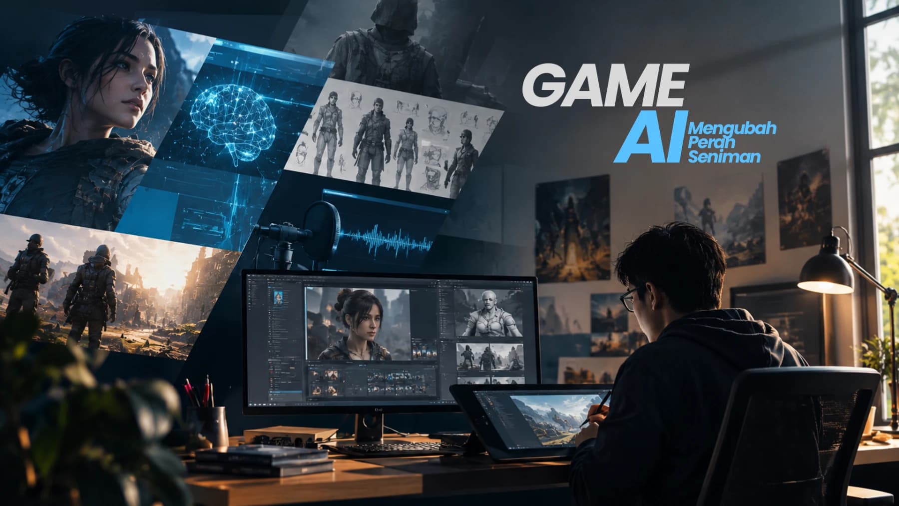 AI Mulai Masuk Game: Membantu Developer, Tapi Mengubah Peran Seniman